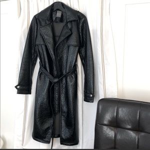 Primark Faux Leather Trench Coat